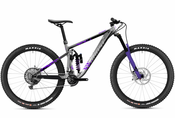 Riot Enduro Full Party - Silver / Electric Purple